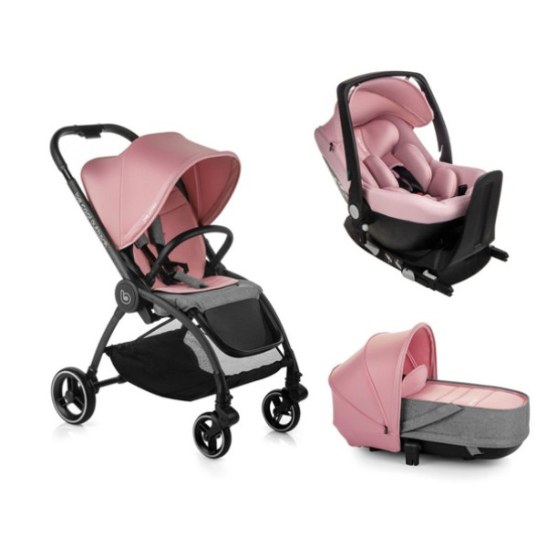 1803815MB-Be Cool Trio Outback Crib Solid Pink.jpeg